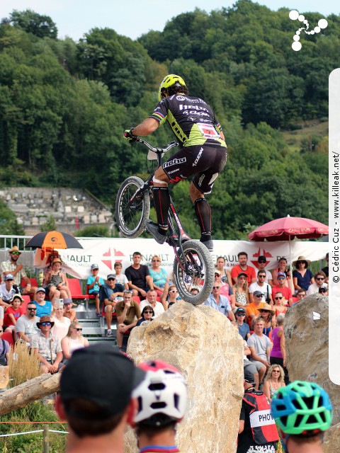 Coupe du Monde 2017 de VTT Trial, 4e manche - les sam. 26 et dim. 27 août 2017, Albertville, Savoie – « Coupe du Monde 2017 de VTT Trial, 4e manche à Albertville » – Coupe du Monde 2017 de VTT Trial, 4e manche, Albertville, Savoie, France – mots associés : albertville, coupe du monde, trial