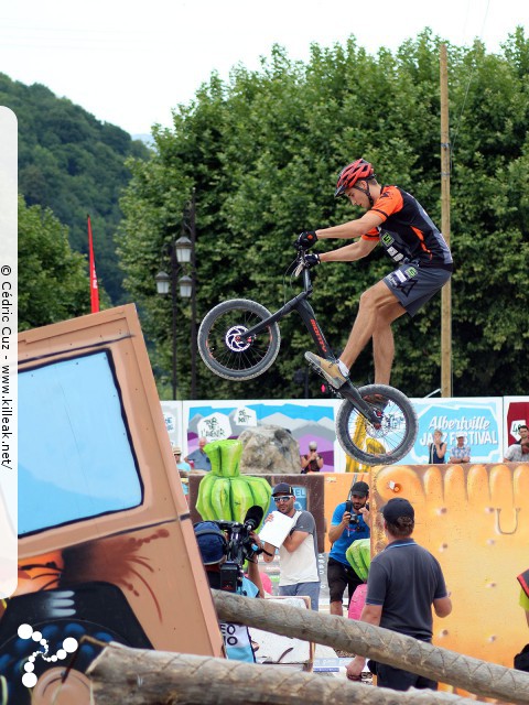 Coupe du Monde 2017 de VTT Trial, 4e manche - les sam. 26 et dim. 27 août 2017, Albertville, Savoie – « Coupe du Monde 2017 de VTT Trial, 4e manche à Albertville » – Coupe du Monde 2017 de VTT Trial, 4e manche, Albertville, Savoie, France – mots associés : albertville, coupe du monde, trial