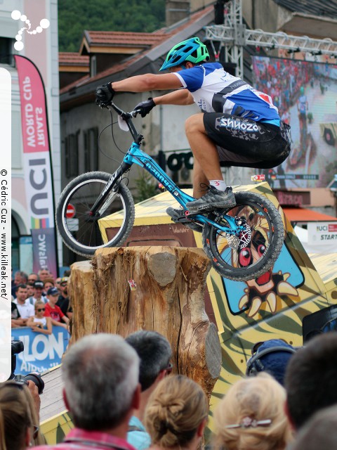 Coupe du Monde 2017 de VTT Trial, 4e manche - les sam. 26 et dim. 27 août 2017, Albertville, Savoie – « Coupe du Monde 2017 de VTT Trial, 4e manche à Albertville » – Coupe du Monde 2017 de VTT Trial, 4e manche, Albertville, Savoie, France – mots associés : albertville, coupe du monde, trial