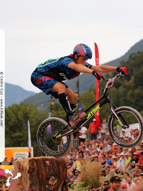 Coupe du Monde 2017 de VTT Trial, 4e manche - les sam. 26 et dim. 27 août 2017, Albertville, Savoie – « Coupe du Monde 2017 de VTT Trial, 4e manche à Albertville » – Coupe du Monde 2017 de VTT Trial, 4e manche, Albertville, Savoie, France – mots associés : albertville, coupe du monde, trial