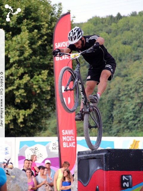 Coupe du Monde 2017 de VTT Trial, 4e manche - les sam. 26 et dim. 27 août 2017, Albertville, Savoie – « Coupe du Monde 2017 de VTT Trial, 4e manche à Albertville » – Coupe du Monde 2017 de VTT Trial, 4e manche, Albertville, Savoie, France – mots associés : albertville, coupe du monde, trial