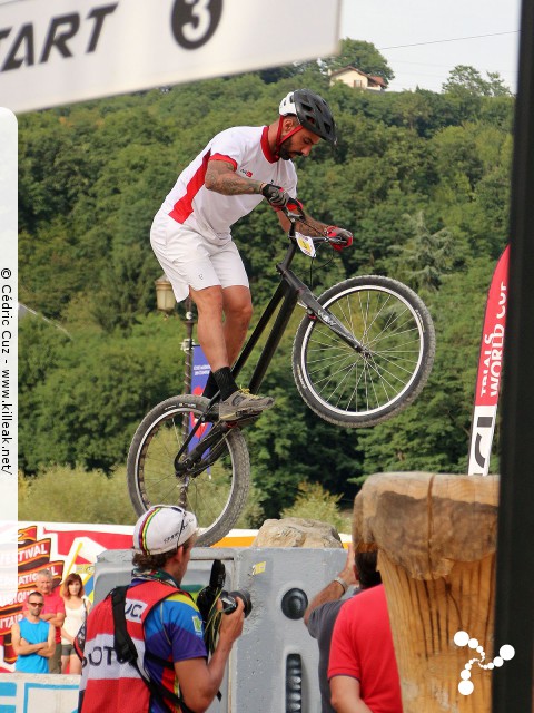 Coupe du Monde 2017 de VTT Trial, 4e manche - les sam. 26 et dim. 27 août 2017, Albertville, Savoie – « Coupe du Monde 2017 de VTT Trial, 4e manche à Albertville » – Coupe du Monde 2017 de VTT Trial, 4e manche, Albertville, Savoie, France – mots associés : albertville, coupe du monde, trial