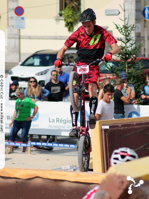 Coupe du Monde 2017 de VTT Trial, 4e manche - les sam. 26 et dim. 27 août 2017, Albertville, Savoie – « Coupe du Monde 2017 de VTT Trial, 4e manche à Albertville » – Coupe du Monde 2017 de VTT Trial, 4e manche, Albertville, Savoie, France – mots associés : albertville, coupe du monde, trial