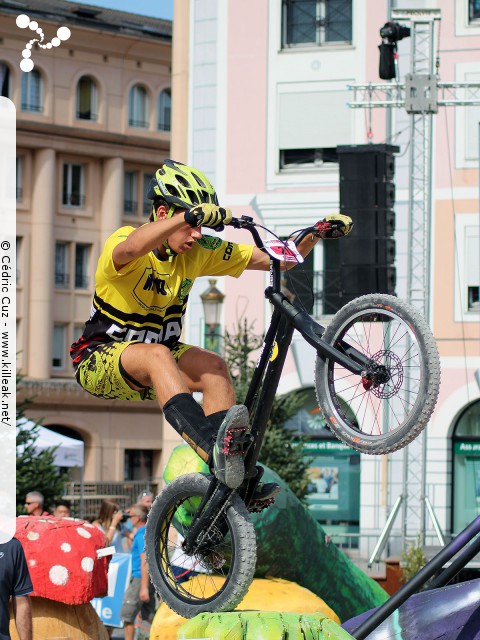 Coupe du Monde 2017 de VTT Trial, 4e manche - les sam. 26 et dim. 27 août 2017, Albertville, Savoie – « Coupe du Monde 2017 de VTT Trial, 4e manche à Albertville » – Coupe du Monde 2017 de VTT Trial, 4e manche, Albertville, Savoie, France – mots associés : albertville, coupe du monde, trial
