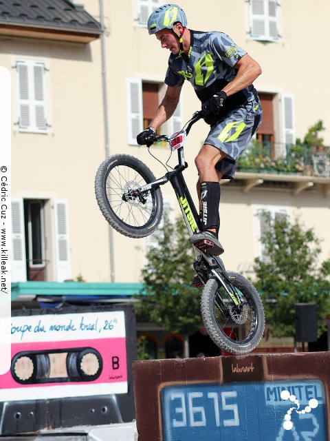 Coupe du Monde 2017 de VTT Trial, 4e manche - les sam. 26 et dim. 27 août 2017, Albertville, Savoie – « Coupe du Monde 2017 de VTT Trial, 4e manche à Albertville » – Coupe du Monde 2017 de VTT Trial, 4e manche, Albertville, Savoie, France – mots associés : albertville, coupe du monde, trial