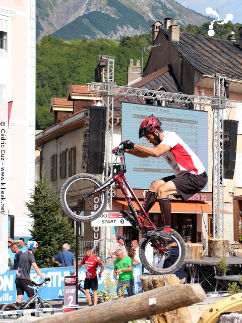Coupe du Monde 2017 de VTT Trial, 4e manche - les sam. 26 et dim. 27 août 2017, Albertville, Savoie – « Coupe du Monde 2017 de VTT Trial, 4e manche à Albertville » – Coupe du Monde 2017 de VTT Trial, 4e manche, Albertville, Savoie, France – mots associés : albertville, coupe du monde, trial