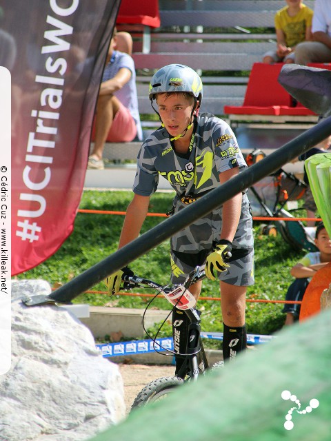 Coupe du Monde 2017 de VTT Trial, 4e manche - les sam. 26 et dim. 27 août 2017, Albertville, Savoie – « Coupe du Monde 2017 de VTT Trial, 4e manche à Albertville » – Coupe du Monde 2017 de VTT Trial, 4e manche, Albertville, Savoie, France – mots associés : albertville, coupe du monde, trial