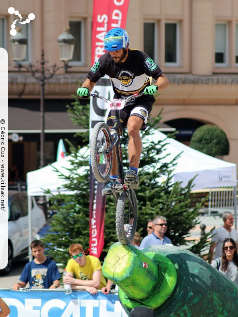 Coupe du Monde 2017 de VTT Trial, 4e manche - les sam. 26 et dim. 27 août 2017, Albertville, Savoie – « Coupe du Monde 2017 de VTT Trial, 4e manche à Albertville » – Coupe du Monde 2017 de VTT Trial, 4e manche, Albertville, Savoie, France – mots associés : albertville, coupe du monde, trial