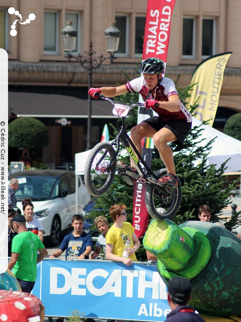 Coupe du Monde 2017 de VTT Trial, 4e manche - les sam. 26 et dim. 27 août 2017, Albertville, Savoie – « Coupe du Monde 2017 de VTT Trial, 4e manche à Albertville » – Coupe du Monde 2017 de VTT Trial, 4e manche, Albertville, Savoie, France – mots associés : albertville, coupe du monde, trial