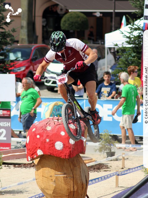 Coupe du Monde 2017 de VTT Trial, 4e manche - les sam. 26 et dim. 27 août 2017, Albertville, Savoie – « Coupe du Monde 2017 de VTT Trial, 4e manche à Albertville » – Coupe du Monde 2017 de VTT Trial, 4e manche, Albertville, Savoie, France – mots associés : albertville, coupe du monde, trial