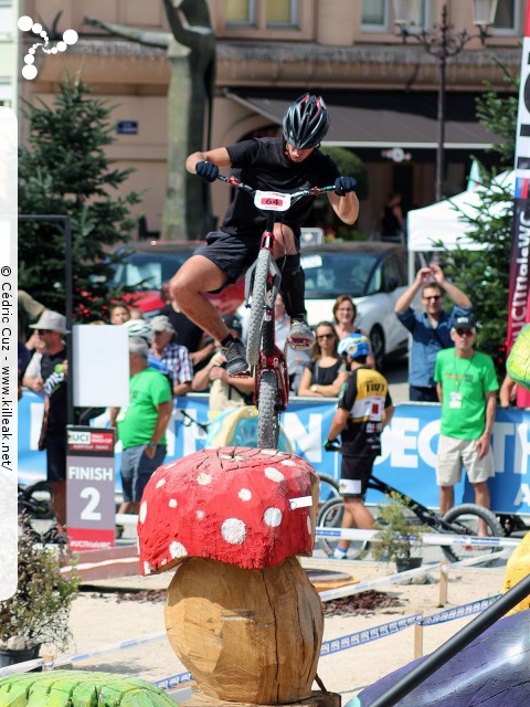 Coupe du Monde 2017 de VTT Trial, 4e manche - les sam. 26 et dim. 27 août 2017, Albertville, Savoie – « Coupe du Monde 2017 de VTT Trial, 4e manche à Albertville » – Coupe du Monde 2017 de VTT Trial, 4e manche, Albertville, Savoie, France – mots associés : albertville, coupe du monde, trial