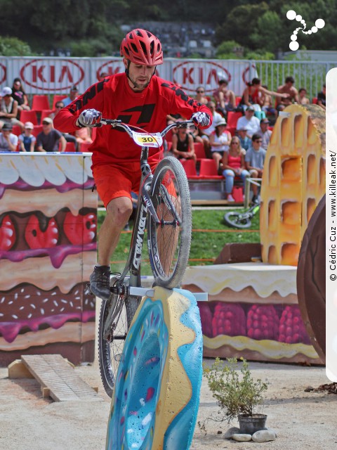 Coupe du Monde 2017 de VTT Trial, 4e manche - les sam. 26 et dim. 27 août 2017, Albertville, Savoie – « Coupe du Monde 2017 de VTT Trial, 4e manche à Albertville » – Coupe du Monde 2017 de VTT Trial, 4e manche, Albertville, Savoie, France – mots associés : albertville, coupe du monde, trial