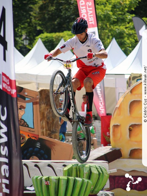 Coupe du Monde 2017 de VTT Trial, 4e manche - les sam. 26 et dim. 27 août 2017, Albertville, Savoie – « Coupe du Monde 2017 de VTT Trial, 4e manche à Albertville » – Coupe du Monde 2017 de VTT Trial, 4e manche, Albertville, Savoie, France – mots associés : albertville, coupe du monde, trial, vuillermot