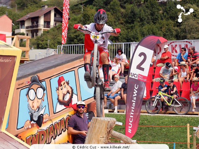 Coupe du Monde 2017 de VTT Trial, 4e manche - les sam. 26 et dim. 27 août 2017, Albertville, Savoie – « Coupe du Monde 2017 de VTT Trial, 4e manche à Albertville » – Coupe du Monde 2017 de VTT Trial, 4e manche, Albertville, Savoie, France – mots associés : albertville, coupe du monde, trial, vuillermot