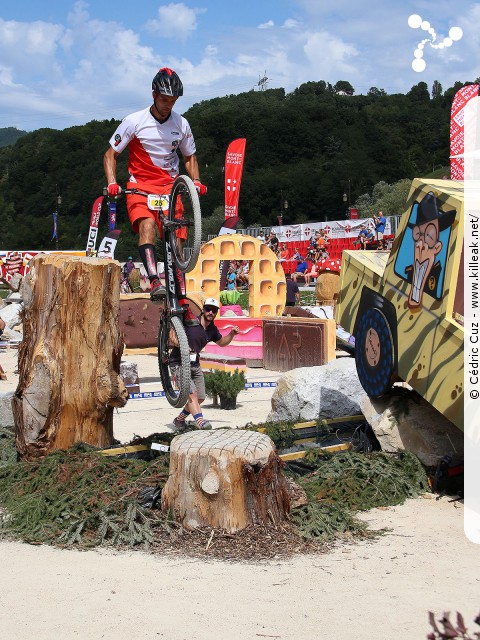 Coupe du Monde 2017 de VTT Trial, 4e manche - les sam. 26 et dim. 27 août 2017, Albertville, Savoie – « Coupe du Monde 2017 de VTT Trial, 4e manche à Albertville » – Coupe du Monde 2017 de VTT Trial, 4e manche, Albertville, Savoie, France – mots associés : albertville, coupe du monde, trial, vuillermot