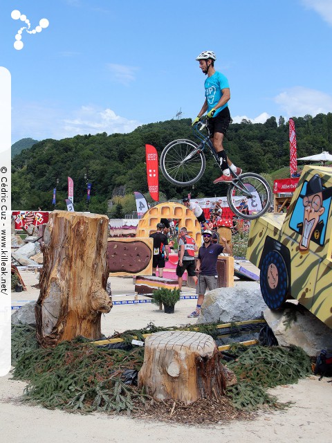 Coupe du Monde 2017 de VTT Trial, 4e manche - les sam. 26 et dim. 27 août 2017, Albertville, Savoie – « Coupe du Monde 2017 de VTT Trial, 4e manche à Albertville » – Coupe du Monde 2017 de VTT Trial, 4e manche, Albertville, Savoie, France – mots associés : albertville, coupe du monde, trial