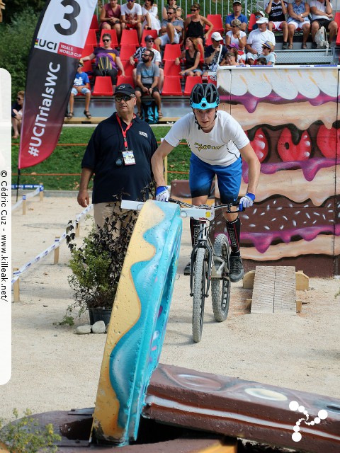 Coupe du Monde 2017 de VTT Trial, 4e manche - les sam. 26 et dim. 27 août 2017, Albertville, Savoie – « Coupe du Monde 2017 de VTT Trial, 4e manche à Albertville » – Coupe du Monde 2017 de VTT Trial, 4e manche, Albertville, Savoie, France – mots associés : albertville, coupe du monde, trial
