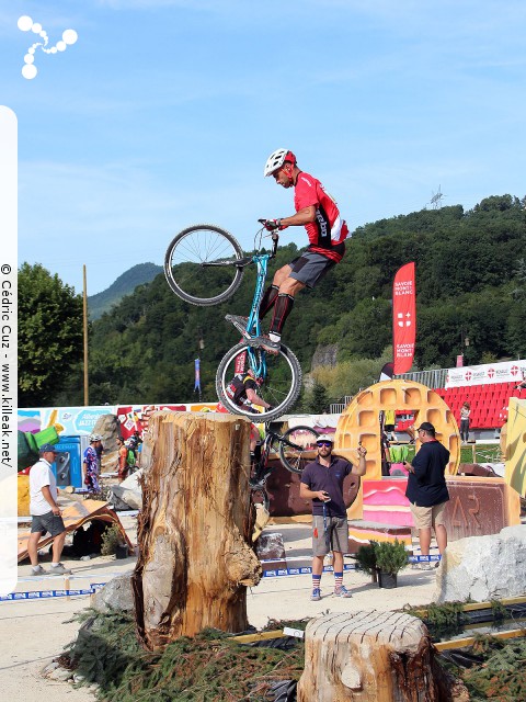 Coupe du Monde 2017 de VTT Trial, 4e manche - les sam. 26 et dim. 27 août 2017, Albertville, Savoie – « Coupe du Monde 2017 de VTT Trial, 4e manche à Albertville » – Coupe du Monde 2017 de VTT Trial, 4e manche, Albertville, Savoie, France – mots associés : albertville, coupe du monde, trial