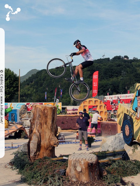Coupe du Monde 2017 de VTT Trial, 4e manche - les sam. 26 et dim. 27 août 2017, Albertville, Savoie – « Coupe du Monde 2017 de VTT Trial, 4e manche à Albertville » – Coupe du Monde 2017 de VTT Trial, 4e manche, Albertville, Savoie, France – mots associés : albertville, coupe du monde, trial