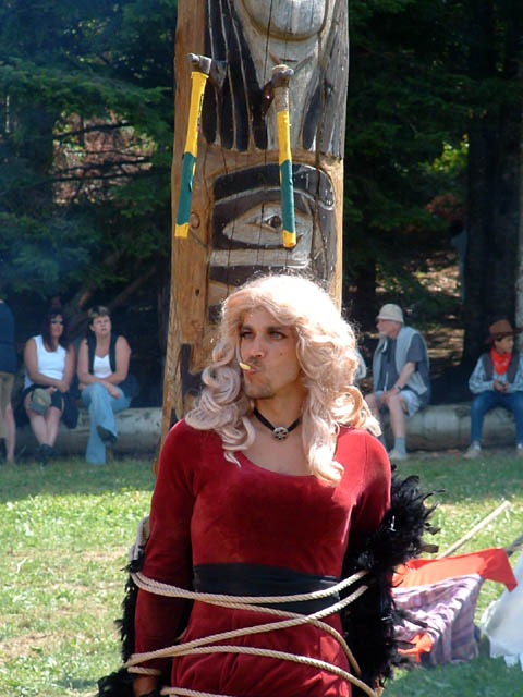 Fête western à 'Évires City', édition 2004 - le sam. 24 en soirée et le dim. 25 juillet 2004 ; Évires, Hte-Savoie. — « Fête western à 'Évires City', édition 2004 » —