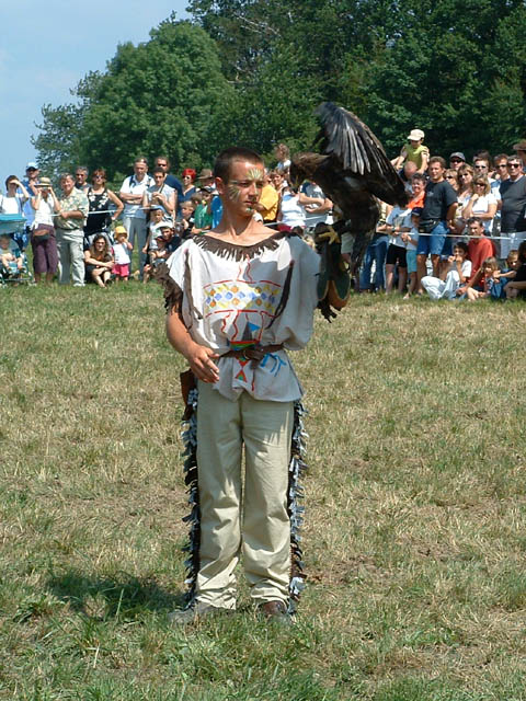 Fête western à 'Évires City', édition 2004 - le sam. 24 en soirée et le dim. 25 juillet 2004 ; Évires, Hte-Savoie. — « Fête western à 'Évires City', édition 2004 » —