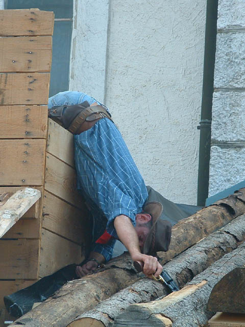 Fête western à 'Évires City', édition 2004 - le sam. 24 en soirée et le dim. 25 juillet 2004 ; Évires, Hte-Savoie. — « Fête western à 'Évires City', édition 2004 » —