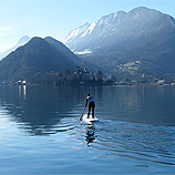 Glagla Race 2014, épreuve de Stand-Up Paddle sur le lac d'Annecy - © Marie-Paule Rouge-Pullon