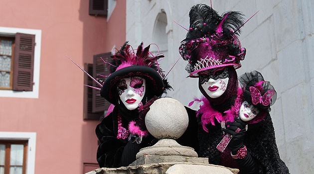 « Image du jour - 15/03/2014 - 18e Carnaval Vénitien d'Annecy » — mots associés : carnaval, carnaval vénitien, photo