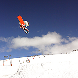 Photo des éditions 2005 des Mondiaux du Ski et du Snowboard @ Les 2 Alpes © DR