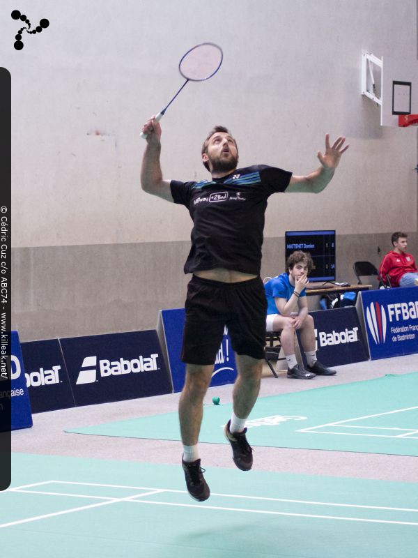 Interclubs Nationaux de Badminton - saison 2021-2022 N2 - Journée 9 - BACO69 x ABC74. – « National 2 de Badminton 2021-2022 - BACO69 x ABC74 » – Neuvième et avant-dernière journée pour l'ABC74 qui se déplaçait à Oullins. –