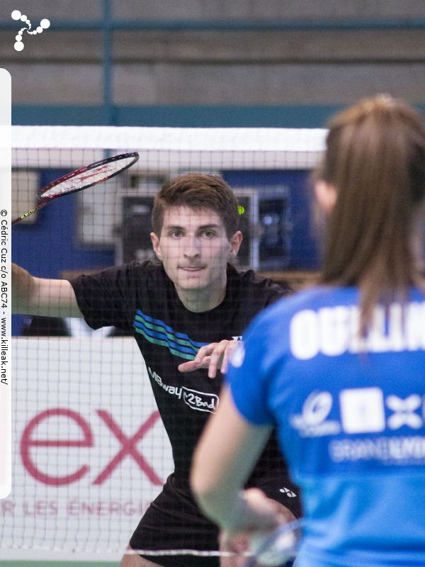 Interclubs Nationaux de Badminton - saison 2021-2022 N2 - Journée 9 - BACO69 x ABC74. – « National 2 de Badminton 2021-2022 - BACO69 x ABC74 » – Neuvième et avant-dernière journée pour l'ABC74 qui se déplaçait à Oullins. –