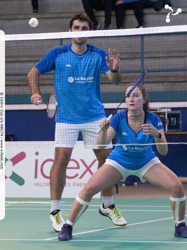 Interclubs Nationaux de Badminton - saison 2021-2022 N2 - Journée 9 - BACO69 x ABC74. – « National 2 de Badminton 2021-2022 - BACO69 x ABC74 » – Neuvième et avant-dernière journée pour l'ABC74 qui se déplaçait à Oullins. –