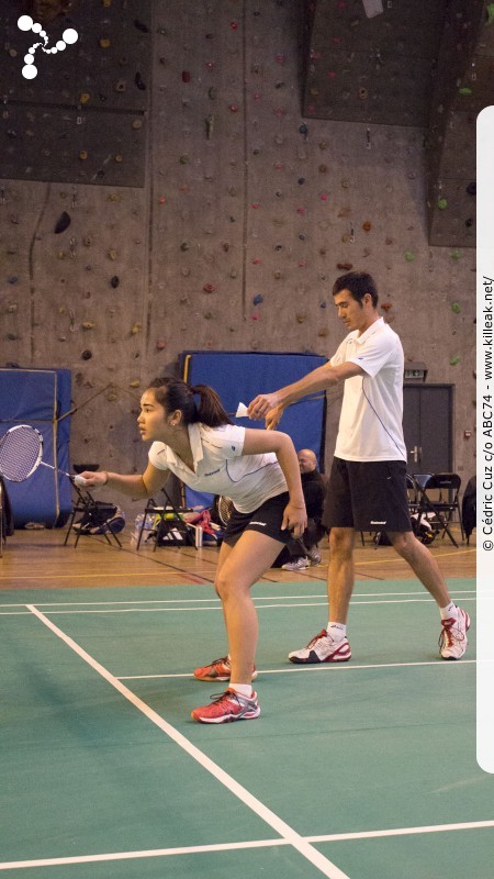 Interclubs Nationaux de Badminton - saison 2014-2015 N3 - Journée 2 - ABC74 x BACO69 – « National 3 de Badminton 2014-2015 - ABC74 x BACO69 » – Seconde journée de Nationale 3 pour l'équipe d'Annecy qui se déplaçait à Oullins. – mots associés : annecy badminton club, badminton