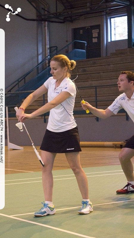 Interclubs Nationaux de Badminton - saison 2014-2015 N3 - Journée 2 - ABC74 x BACO69 — « National 3 de Badminton 2014-2015 - ABC74 x BACO69 » — Seconde journée de Nationale 3 pour l'équipe d'Annecy qui se déplaçait à Oullins. — mots associés : annecy badminton club, badminton