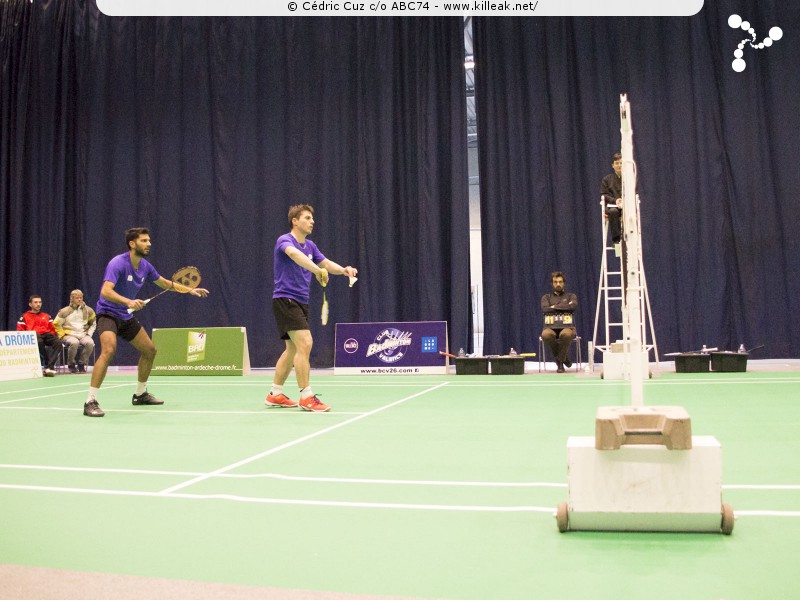 Interclubs Nationaux de Badminton - saison 2018-2019 N3 - Journée 7 - ABC74 x BCV26. – « National 3 de Badminton 2018-2019 - ABC74 x BCV26 » – Septième journée de Nationale 3 pour l'équipe d'Annecy qui se déplaçait à Valence. – mots associés : badminton