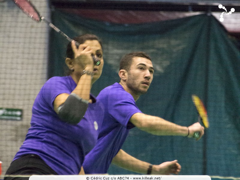 Interclubs Nationaux de Badminton - saison 2018-2019 N3 - Journée 7 - ABC74 x BCV26. – « National 3 de Badminton 2018-2019 - ABC74 x BCV26 » – Septième journée de Nationale 3 pour l'équipe d'Annecy qui se déplaçait à Valence. – mots associés : badminton