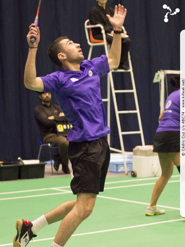Interclubs Nationaux de Badminton - saison 2018-2019 N3 - Journée 7 - ABC74 x BCV26. – « National 3 de Badminton 2018-2019 - ABC74 x BCV26 » – Septième journée de Nationale 3 pour l'équipe d'Annecy qui se déplaçait à Valence. – mots associés : badminton
