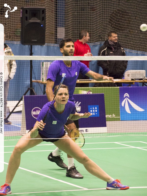 Interclubs Nationaux de Badminton - saison 2018-2019 N3 - Journée 7 - ABC74 x BCV26. – « National 3 de Badminton 2018-2019 - ABC74 x BCV26 » – Septième journée de Nationale 3 pour l'équipe d'Annecy qui se déplaçait à Valence. – mots associés : badminton