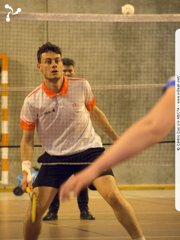 Interclubs Nationaux de Badminton - saison 2019-2020 N3 - Journée 7 - ABC74 x MVBC38. – « National 3 de Badminton 2019-2020 - ABC74 x MVBC38 » – Septième journée de Nationale 3 pour l'équipe d'Annecy qui accueillait Montalieu-Vercieu. – mots associés : badminton