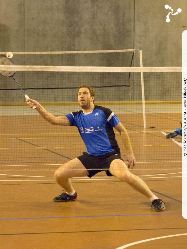 Interclubs Nationaux de Badminton - saison 2019-2020 N3 - Journée 7 - ABC74 x MVBC38. – « National 3 de Badminton 2019-2020 - ABC74 x MVBC38 » – Septième journée de Nationale 3 pour l'équipe d'Annecy qui accueillait Montalieu-Vercieu. – mots associés : annecy badminton club, badminton