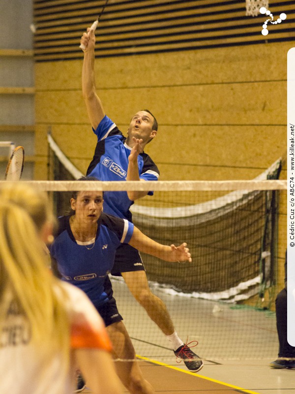 Interclubs Nationaux de Badminton - saison 2019-2020 N3 - Journée 7 - ABC74 x MVBC38. — « National 3 de Badminton 2019-2020 - ABC74 x MVBC38 » — Septième journée de Nationale 3 pour l'équipe d'Annecy qui accueillait Montalieu-Vercieu. — mots associés : annecy badminton club, badminton