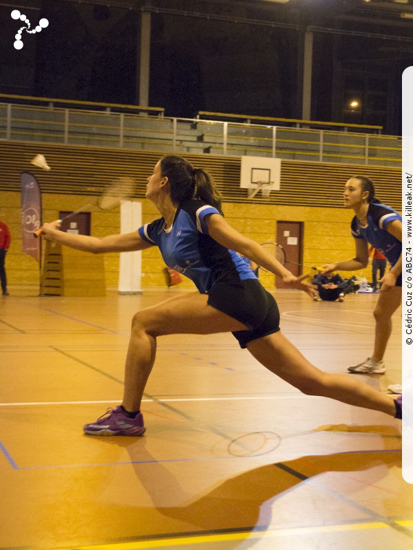 Interclubs Nationaux de Badminton - saison 2019-2020 N3 - Journée 7 - ABC74 x MVBC38. — « National 3 de Badminton 2019-2020 - ABC74 x MVBC38 » — Septième journée de Nationale 3 pour l'équipe d'Annecy qui accueillait Montalieu-Vercieu. — mots associés : annecy badminton club, badminton