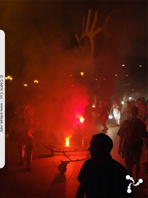 les Noctibules, Festival des Arts de Rue, édition 2007 - du mer. 18 au sam. 21 juillet 2007, dans les rues et sur les places du centre-ville, ainsi que sur le Pâquier, Annecy. – « les Noctibules, Festival des Arts de Rue, édition 2007 » – mots associés : noctibules
