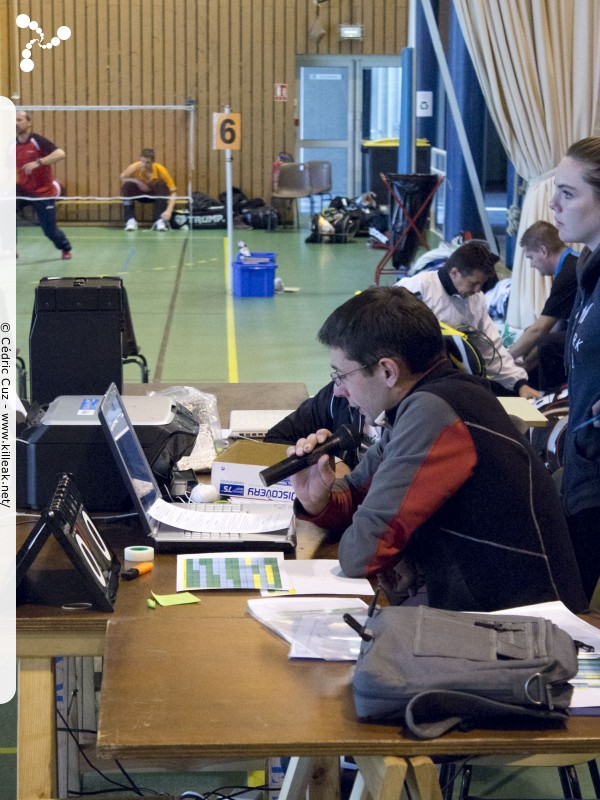 22e Tournoi International de Badminton d'Annecy - les sam. 19, dim. 20 et lun. 21 avril 2014, salle Chatenoud, gymnases des Balmettes et de Berthollet, Annecy. – Annonce micro : le tournoi est lancé ! – « 22e Tournoi International de Badminton d'Annecy » – Tournoi International de l'ABC74 nouvelle formule, avec 3 jours de matchs –