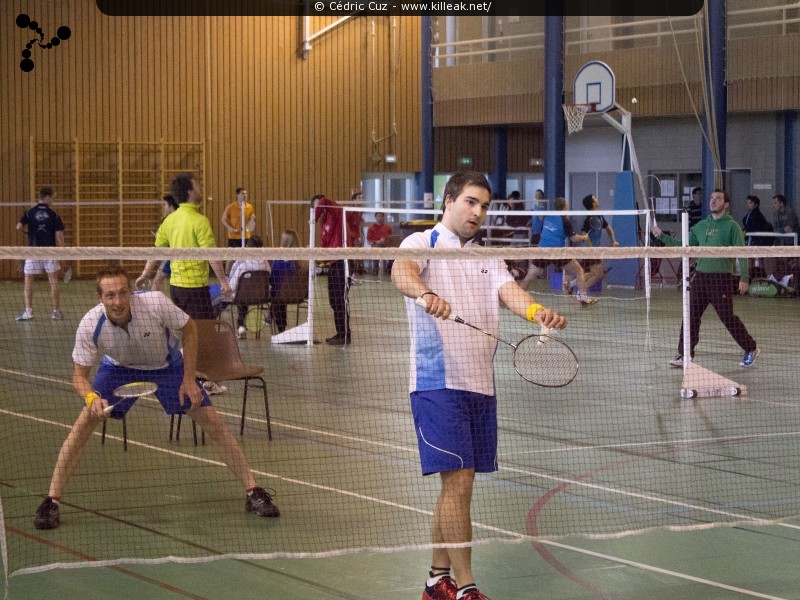 22e Tournoi International de Badminton d'Annecy - les sam. 19, dim. 20 et lun. 21 avril 2014, salle Chatenoud, gymnases des Balmettes et de Berthollet, Annecy. – « 22e Tournoi International de Badminton d'Annecy » – Tournoi International de l'ABC74 nouvelle formule, avec 3 jours de matchs – mots associés : annecy badminton club, baert, perrin