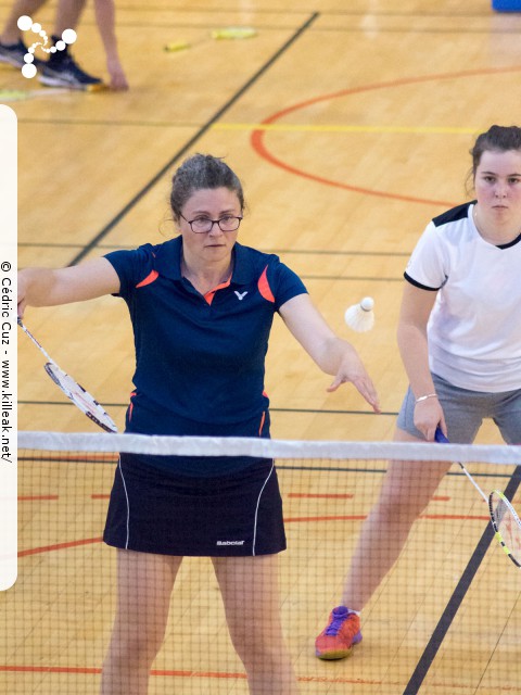 27e Tournoi International de Badminton d'Annecy - les sam. 20, dim. 21 et lun. 22 avril 2019, salle Chatenoud, gymnases des Balmettes et Berthollet, Annecy. – « 27e Tournoi International de Badminton d'Annecy » – Tournoi International de l'ABC74, 3 tableaux sur 3 gymnases pendant 3 jours. –