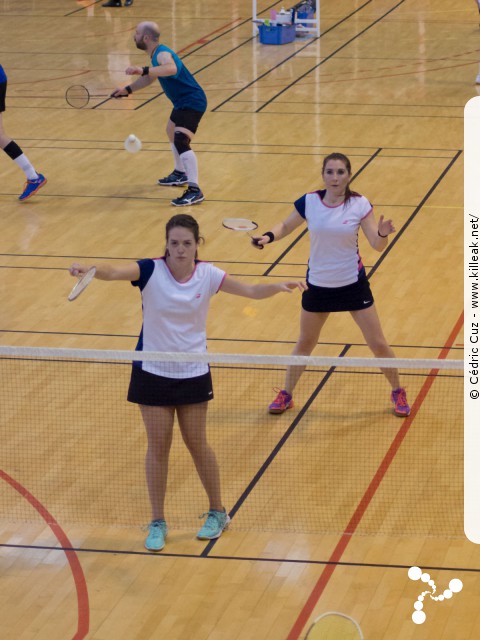 27e Tournoi International de Badminton d'Annecy - les sam. 20, dim. 21 et lun. 22 avril 2019, salle Chatenoud, gymnases des Balmettes et Berthollet, Annecy. — « 27e Tournoi International de Badminton d'Annecy » — Tournoi International de l'ABC74, 3 tableaux sur 3 gymnases pendant 3 jours. —