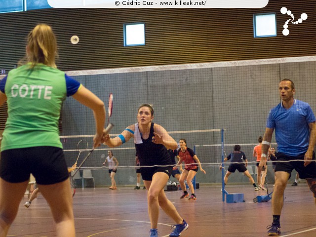 27e Tournoi International de Badminton d'Annecy - les sam. 20, dim. 21 et lun. 22 avril 2019, salle Chatenoud, gymnases des Balmettes et Berthollet, Annecy. – « 27e Tournoi International de Badminton d'Annecy » – Tournoi International de l'ABC74, 3 tableaux sur 3 gymnases pendant 3 jours. –
