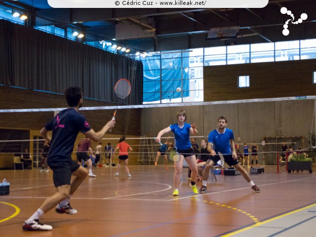 27e Tournoi International de Badminton d'Annecy - les sam. 20, dim. 21 et lun. 22 avril 2019, salle Chatenoud, gymnases des Balmettes et Berthollet, Annecy. – « 27e Tournoi International de Badminton d'Annecy » – Tournoi International de l'ABC74, 3 tableaux sur 3 gymnases pendant 3 jours. –