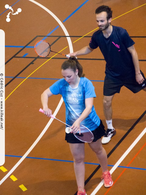 27e Tournoi International de Badminton d'Annecy - les sam. 20, dim. 21 et lun. 22 avril 2019, salle Chatenoud, gymnases des Balmettes et Berthollet, Annecy. — « 27e Tournoi International de Badminton d'Annecy » — Tournoi International de l'ABC74, 3 tableaux sur 3 gymnases pendant 3 jours. —